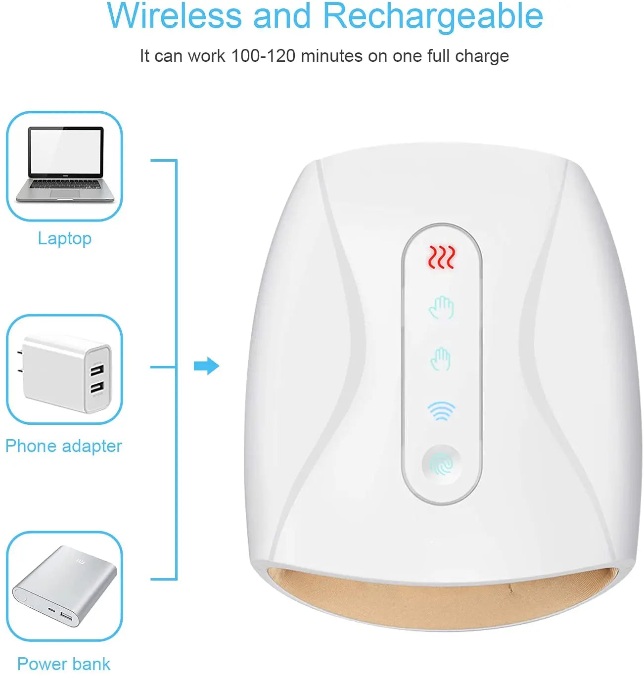 WellnessWave™ Electric Hand Therapy Massager